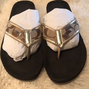 Coach Flip-Flops Great condition